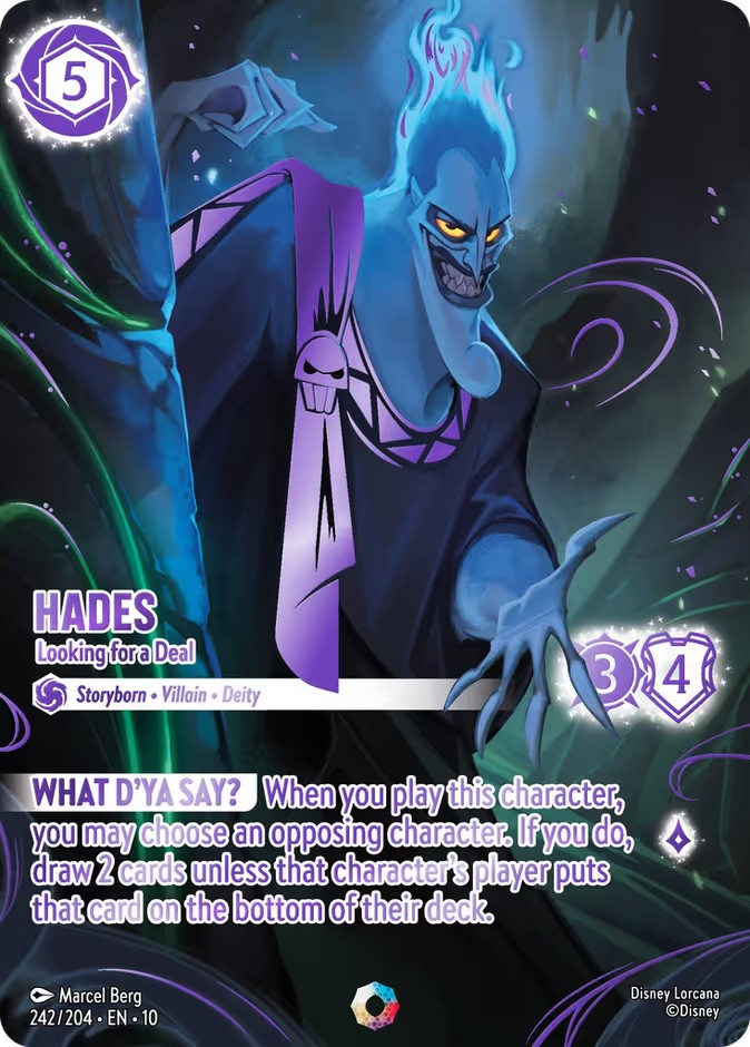 2025 Disney Lorcana Whispers in the Well 2025 Disney Lorcana Whispers in the Well #242 trading card