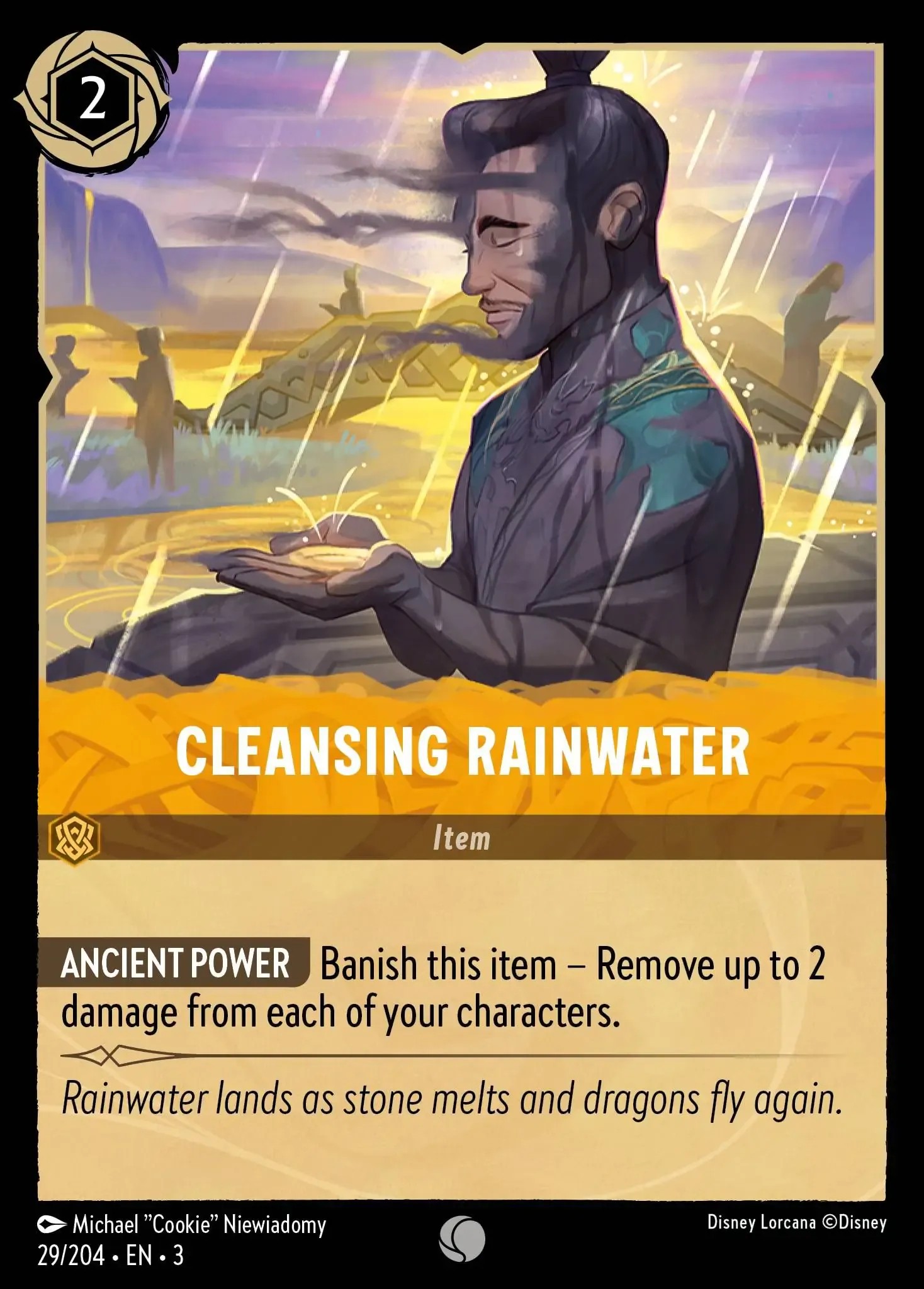 Cleansing Rainwater - Image 1