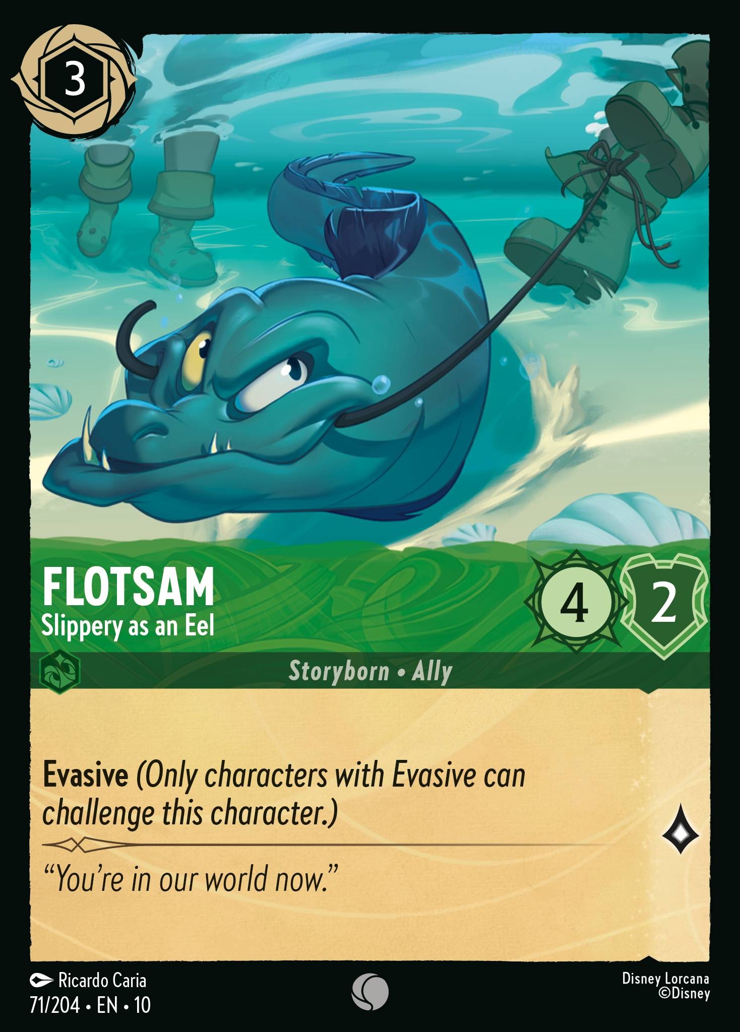Flotsam - Slippery as an Eel - Image 1