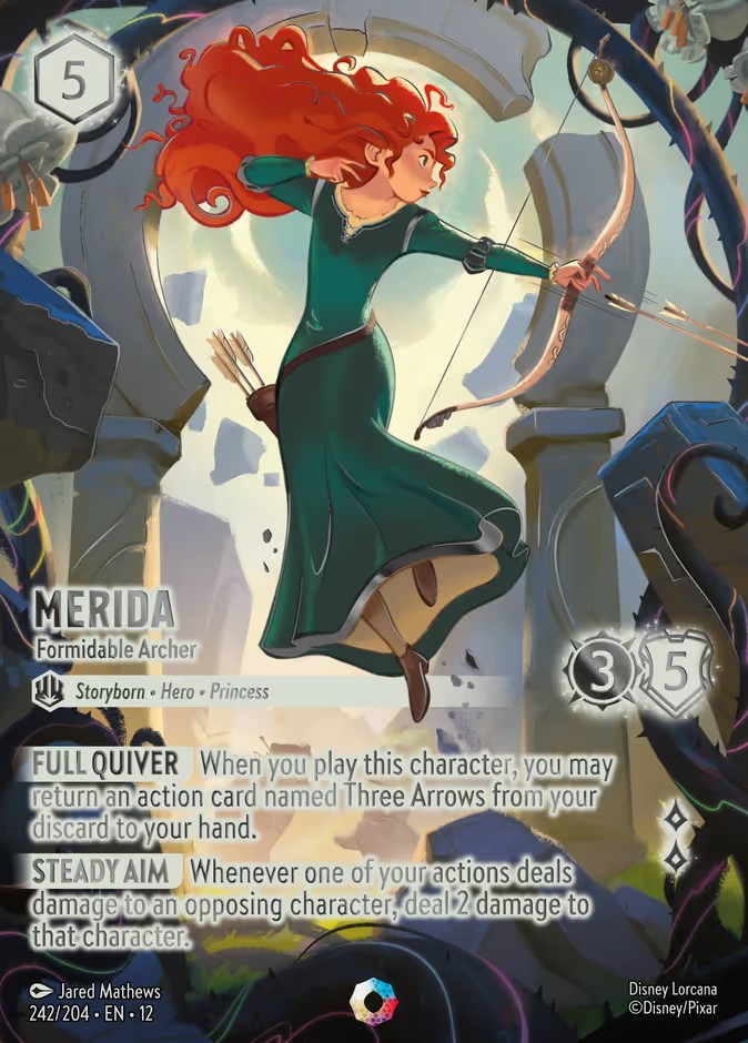 2026 Disney Lorcana Wilds Unknown 2026 Disney Lorcana Wilds Unknown #242 trading card