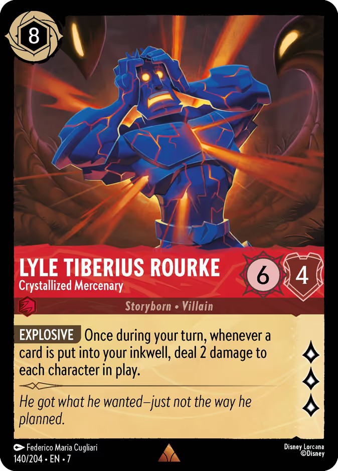 Lyle Tiberius Rourke - Crystallized Mercenary - Image 1