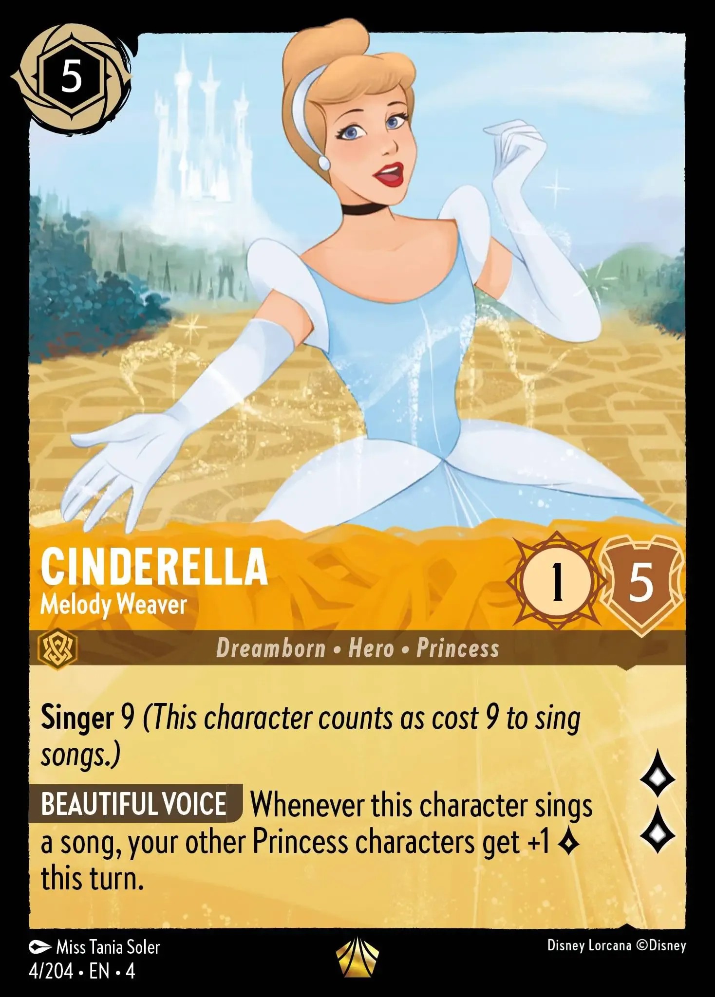 2024 Disney Lorcana Ursula's Return 2024 Disney Lorcana Ursula's Return #4 trading card