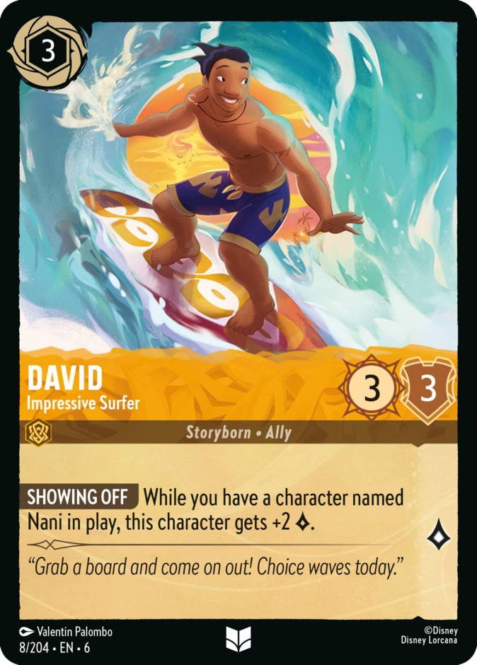 David - Impressive Surfer (Uncommon · Normal)