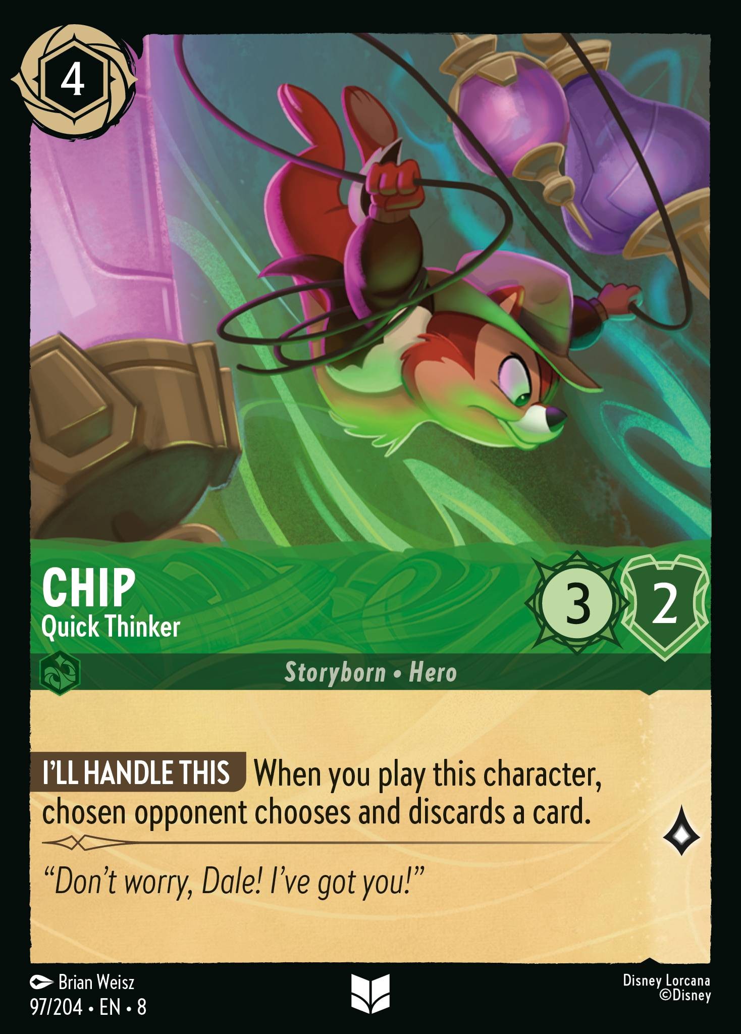 Chip - Quick Thinker - Image 1