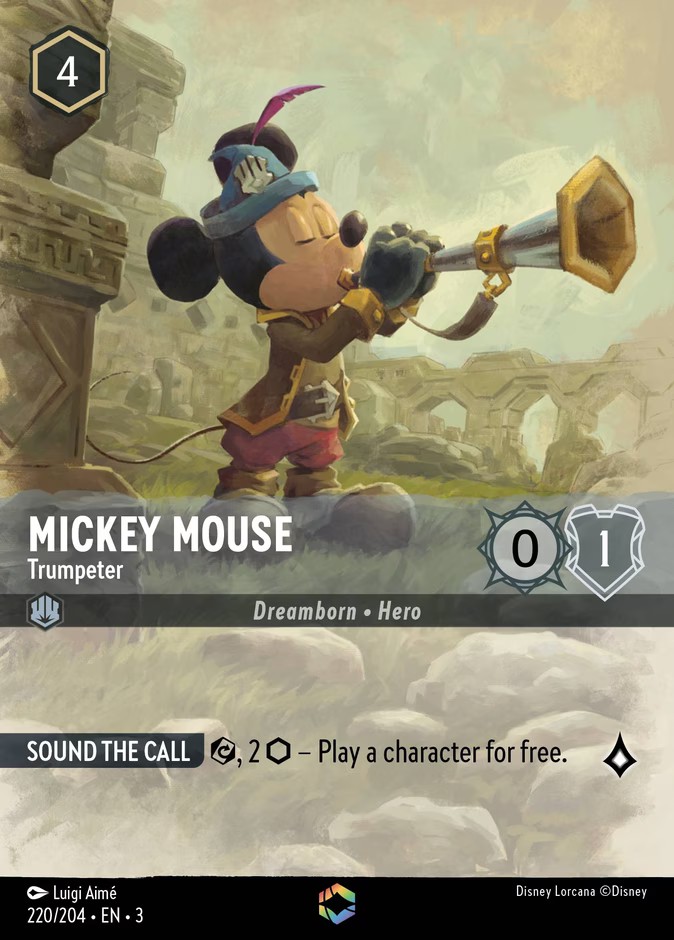 Mickey Mouse - Trumpeter - Image 1