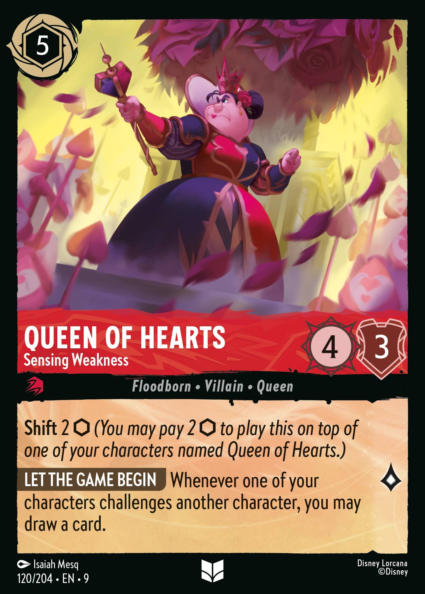 2025 Disney Lorcana Fabled 2025 Disney Lorcana Fabled #120 trading card