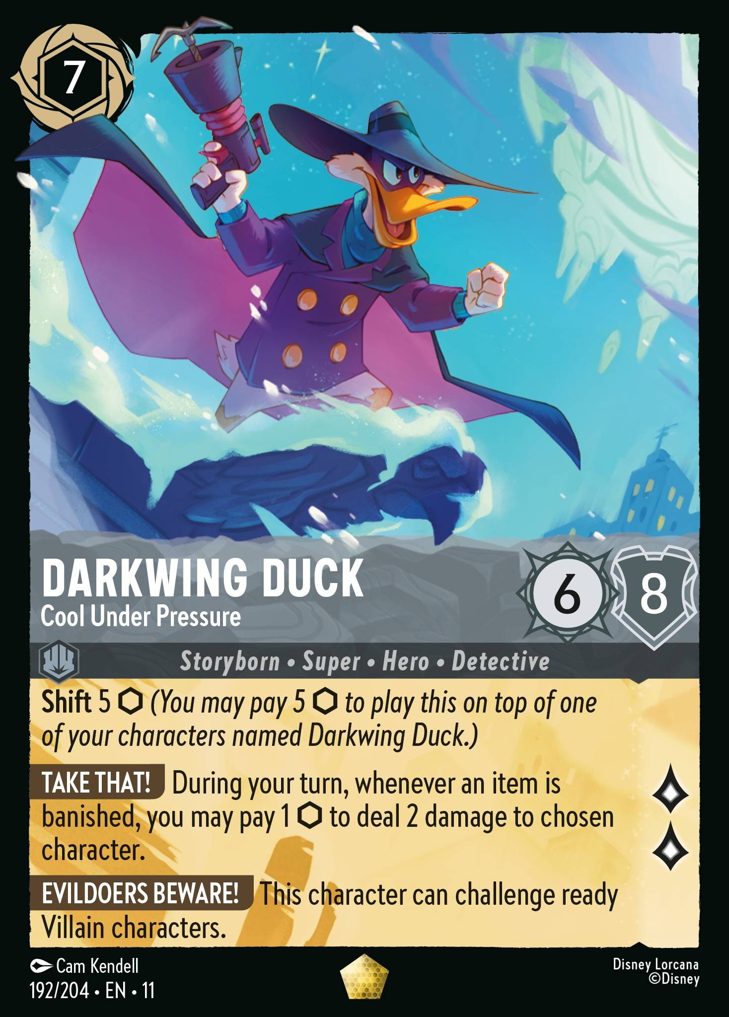 2026 Disney Lorcana Winterspell 2026 Disney Lorcana Winterspell #192 trading card