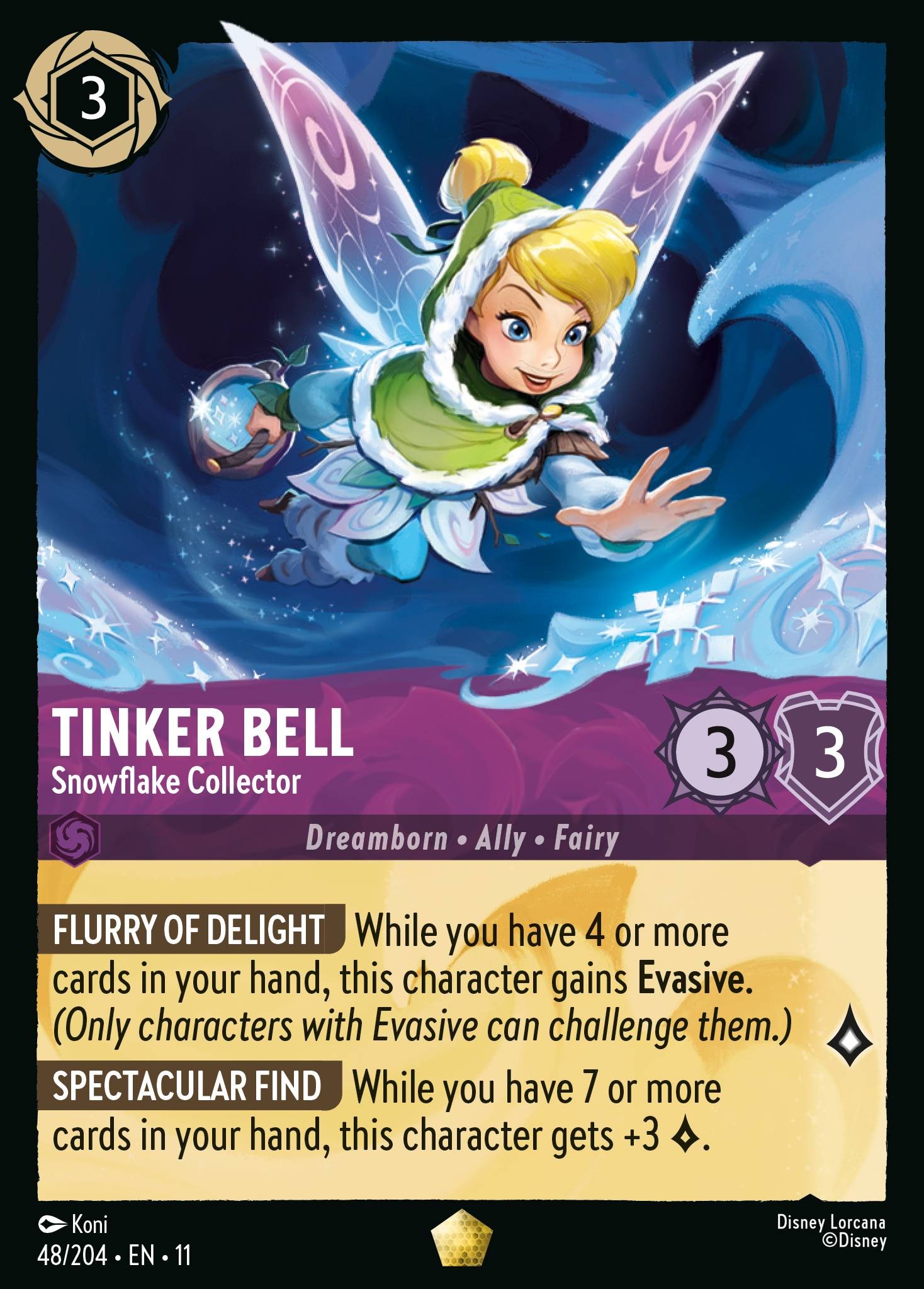 Tinker Bell - Snowflake Collector - Image 1