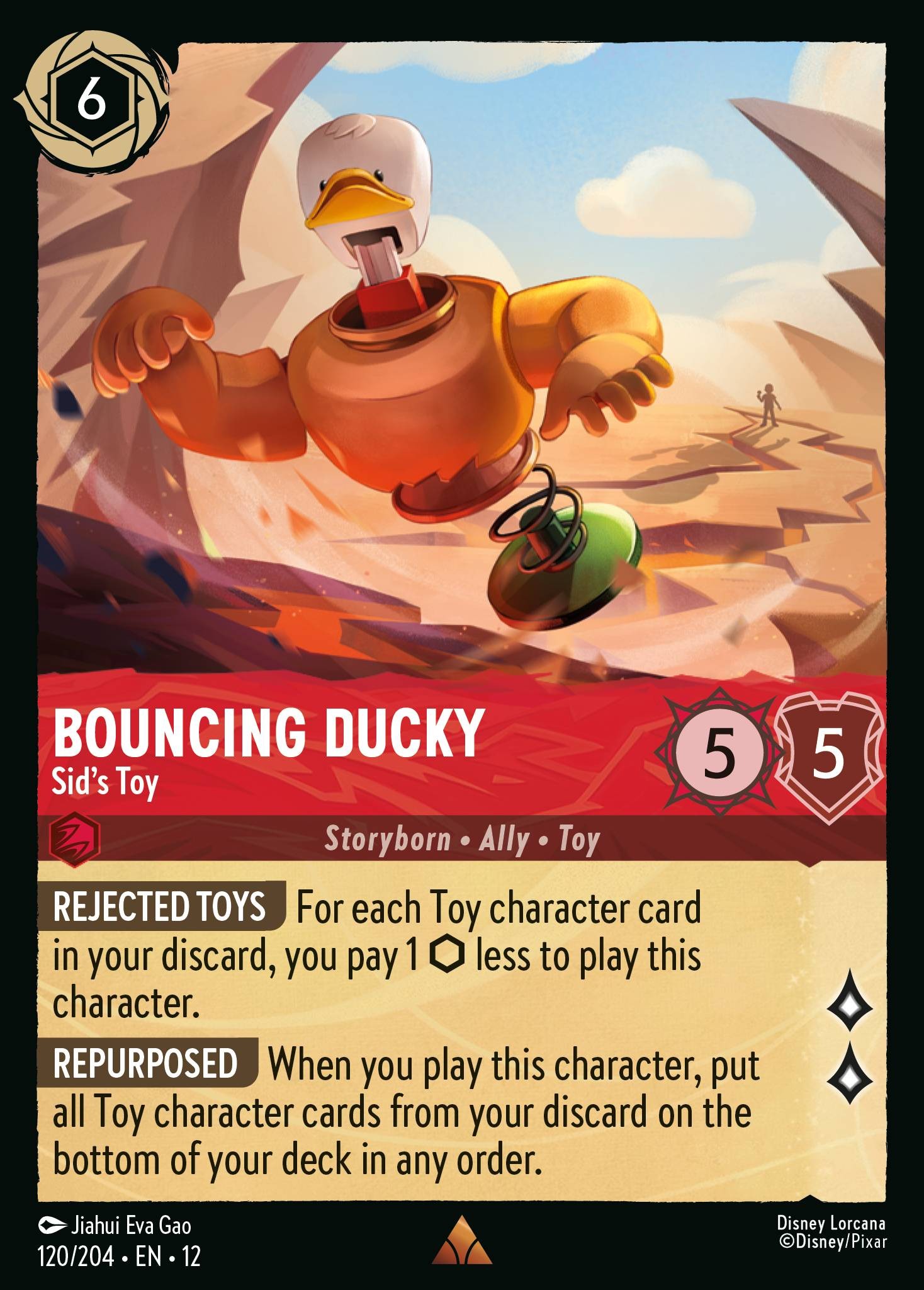 Bouncing Ducky - Sid's Toy - Image 1