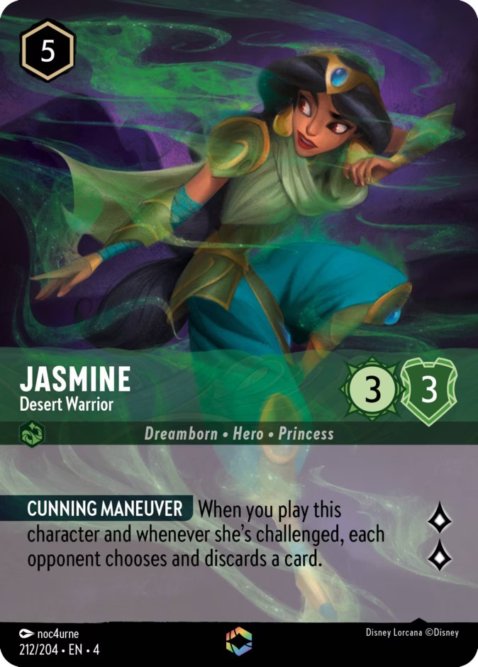 2024 Disney Lorcana Ursula's Return 2024 Disney Lorcana Ursula's Return #212 trading card