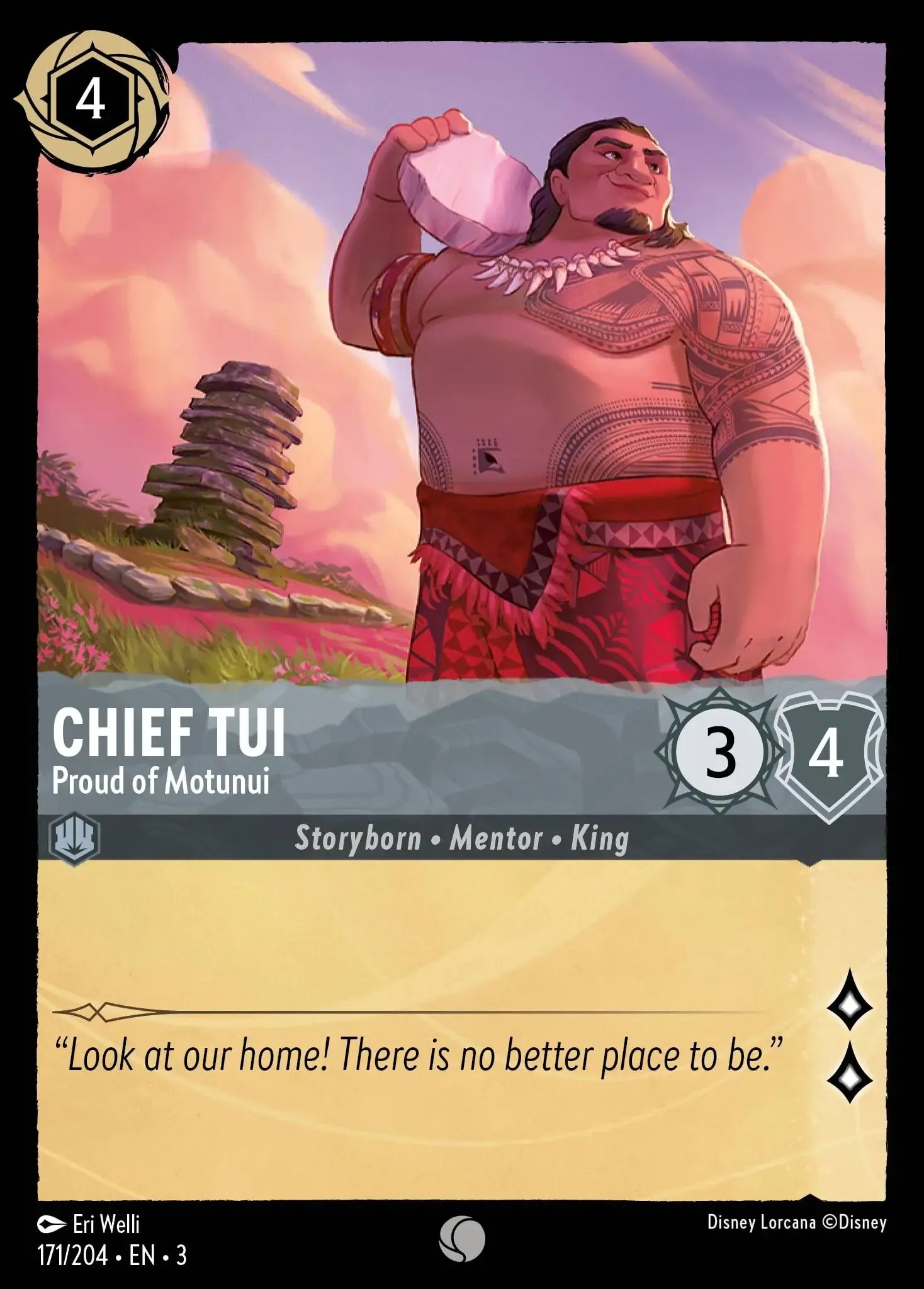 Chief Tui - Proud of Motunui - Image 1
