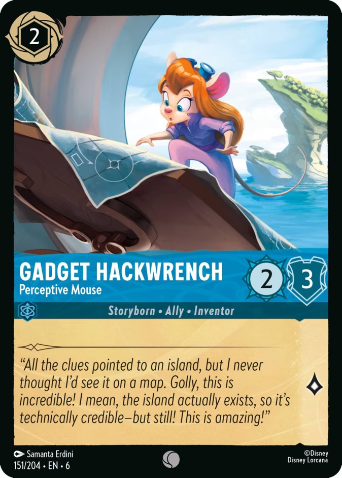 Gadget Hackwrench - Perceptive Mouse - Image 1