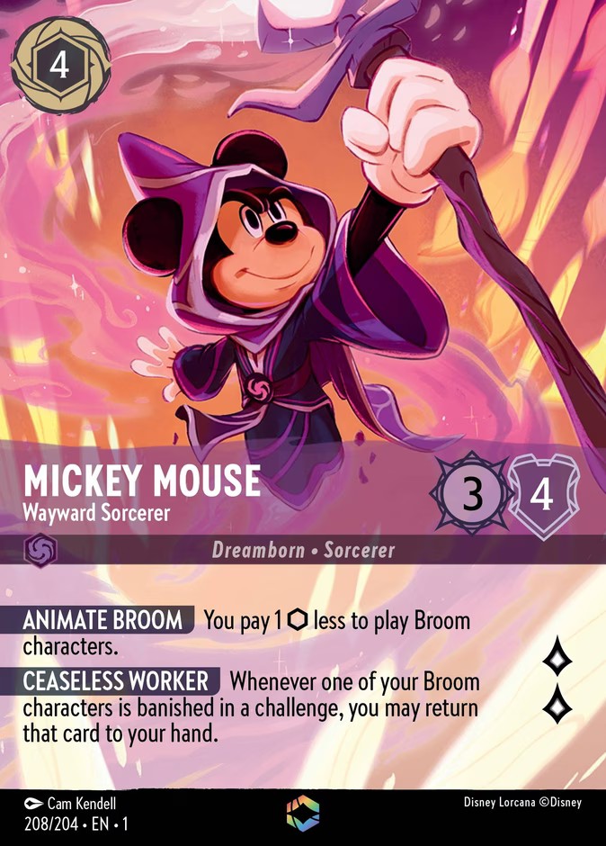 2023 Disney Lorcana The First Chapter 2023 Disney Lorcana The First Chapter #208 trading card