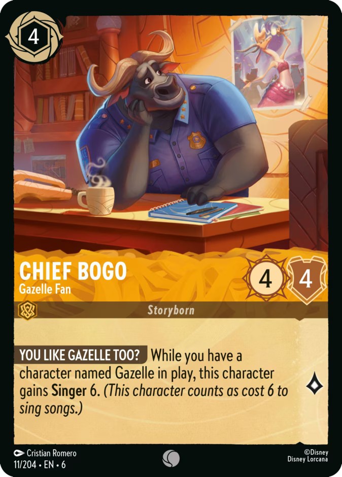 Chief Bogo - Gazelle Fan - Image 1