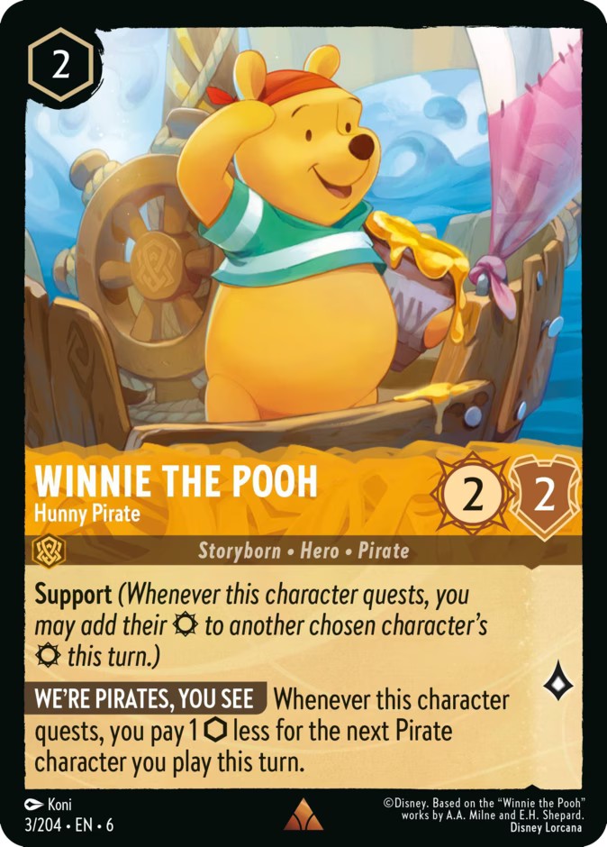 Winnie the Pooh - Hunny Pirate (Rare · Normal)