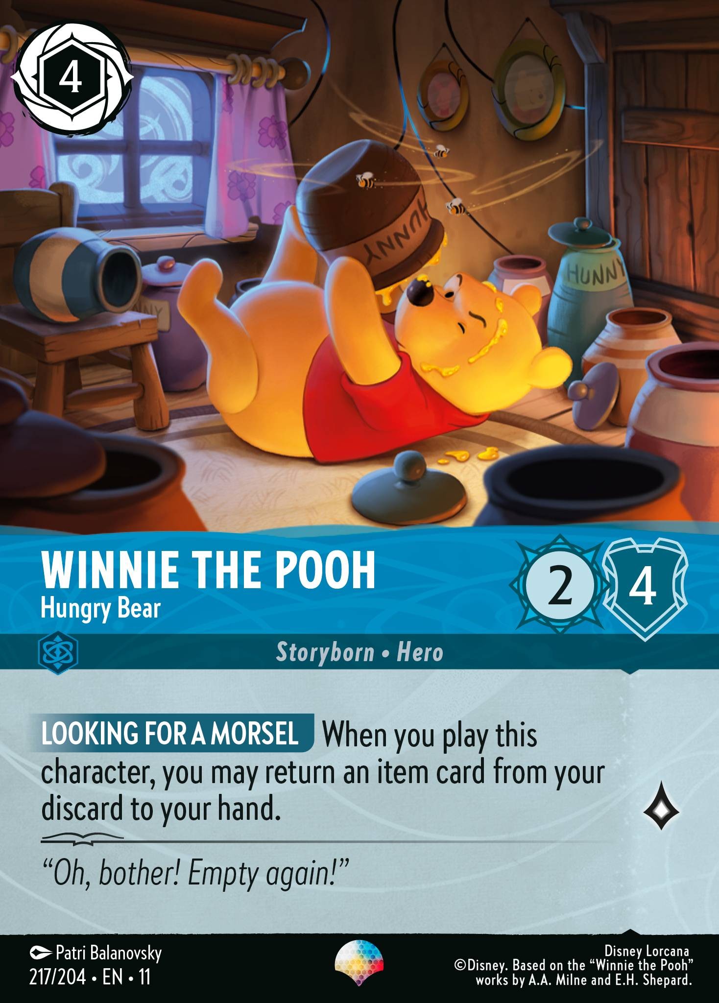 2026 Disney Lorcana Winterspell 2026 Disney Lorcana Winterspell #217 trading card