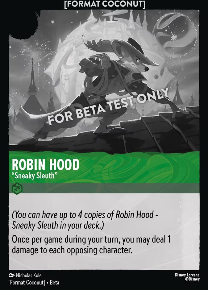 Robin Hood - "Sneaky Sleuth" (Promo · Normal)
