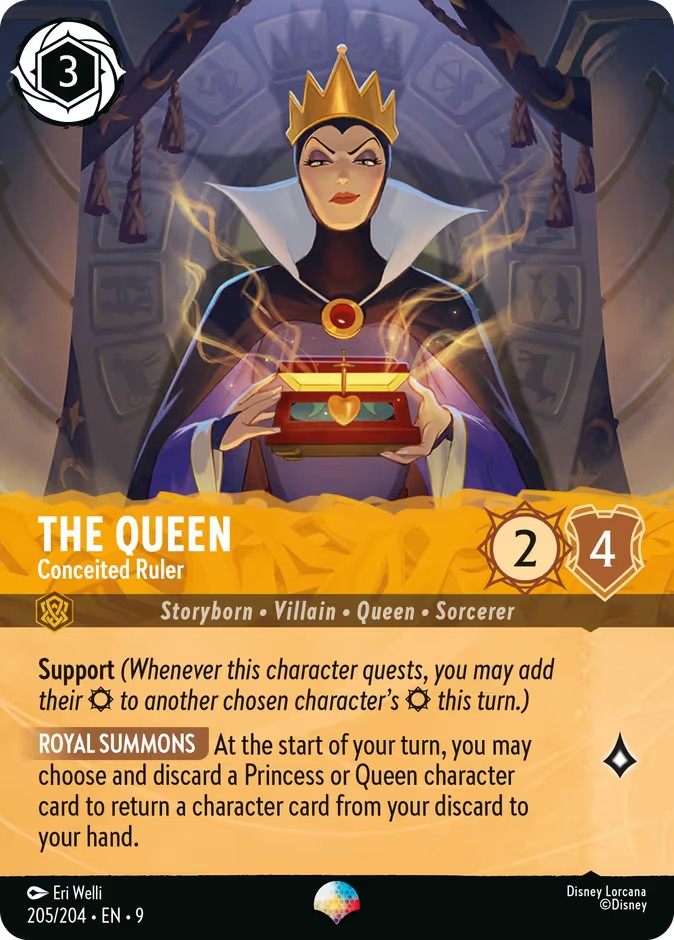 2025 Disney Lorcana Fabled 2025 Disney Lorcana Fabled #205 trading card