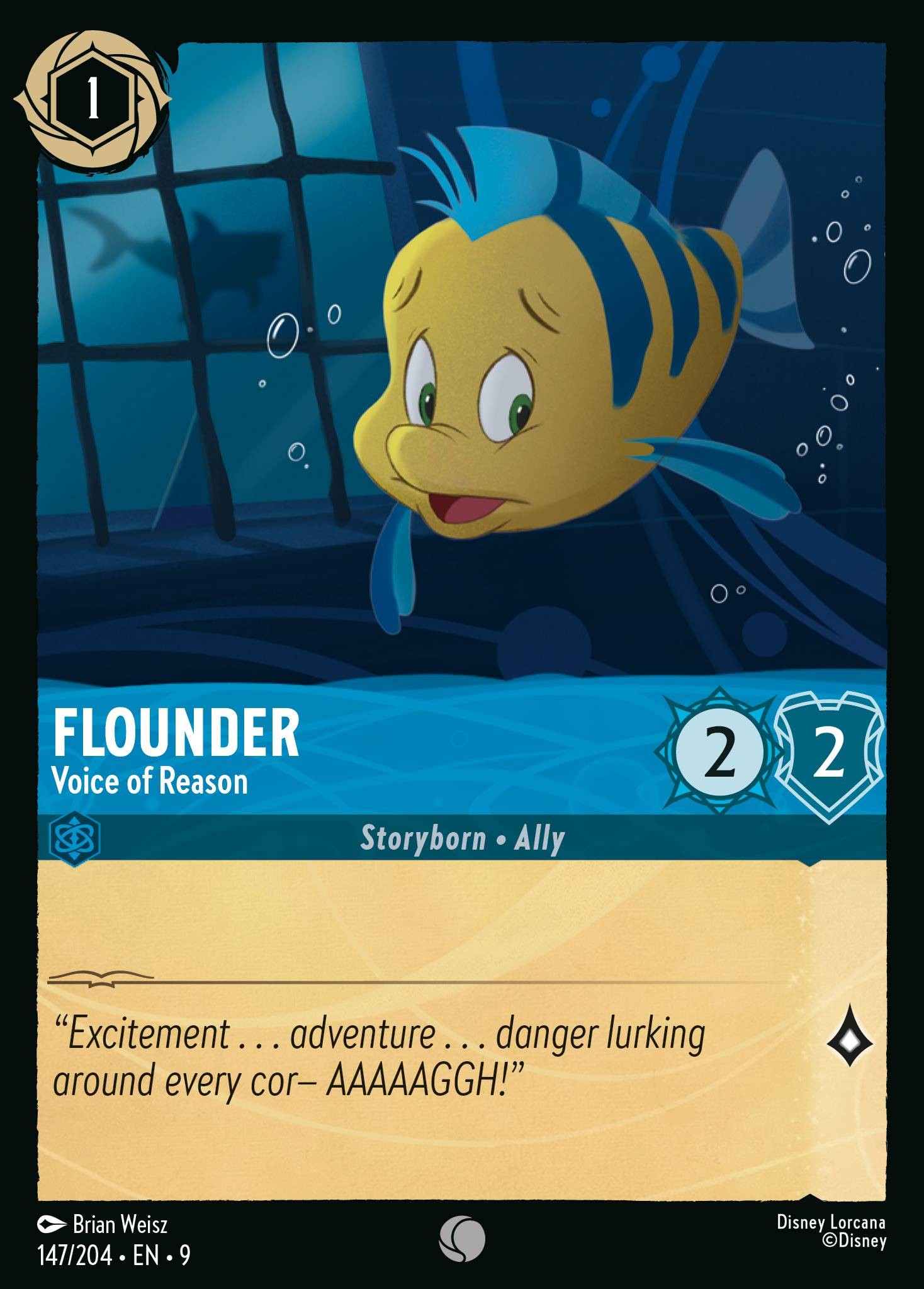 2025 Disney Lorcana Fabled 2025 Disney Lorcana Fabled #147 trading card