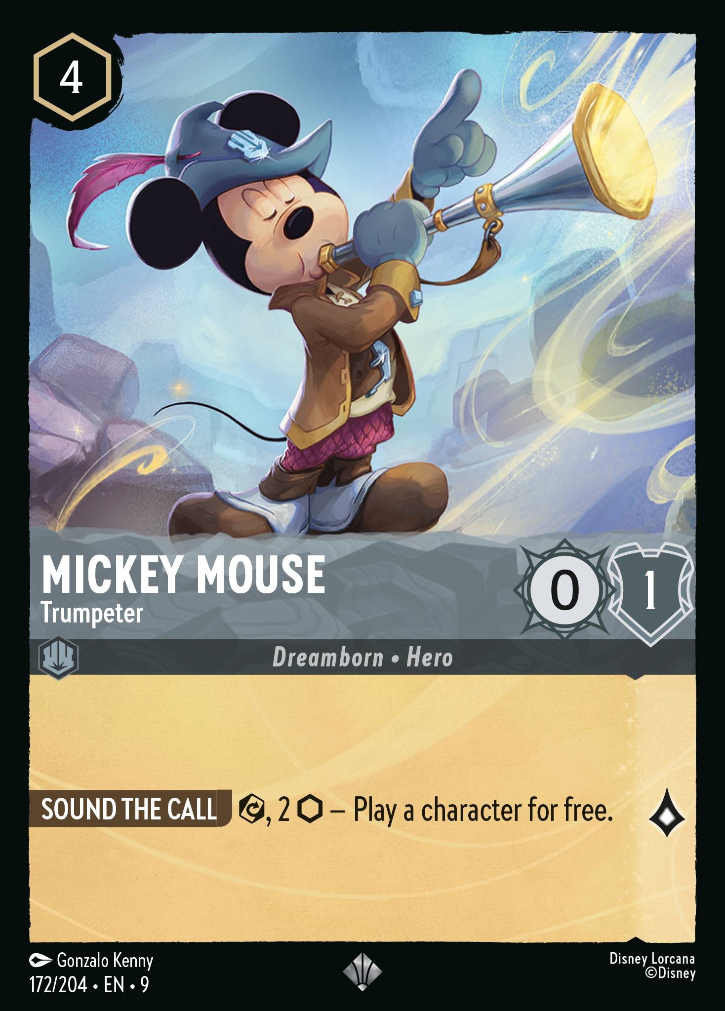2025 Disney Lorcana Fabled 2025 Disney Lorcana Fabled #172 trading card