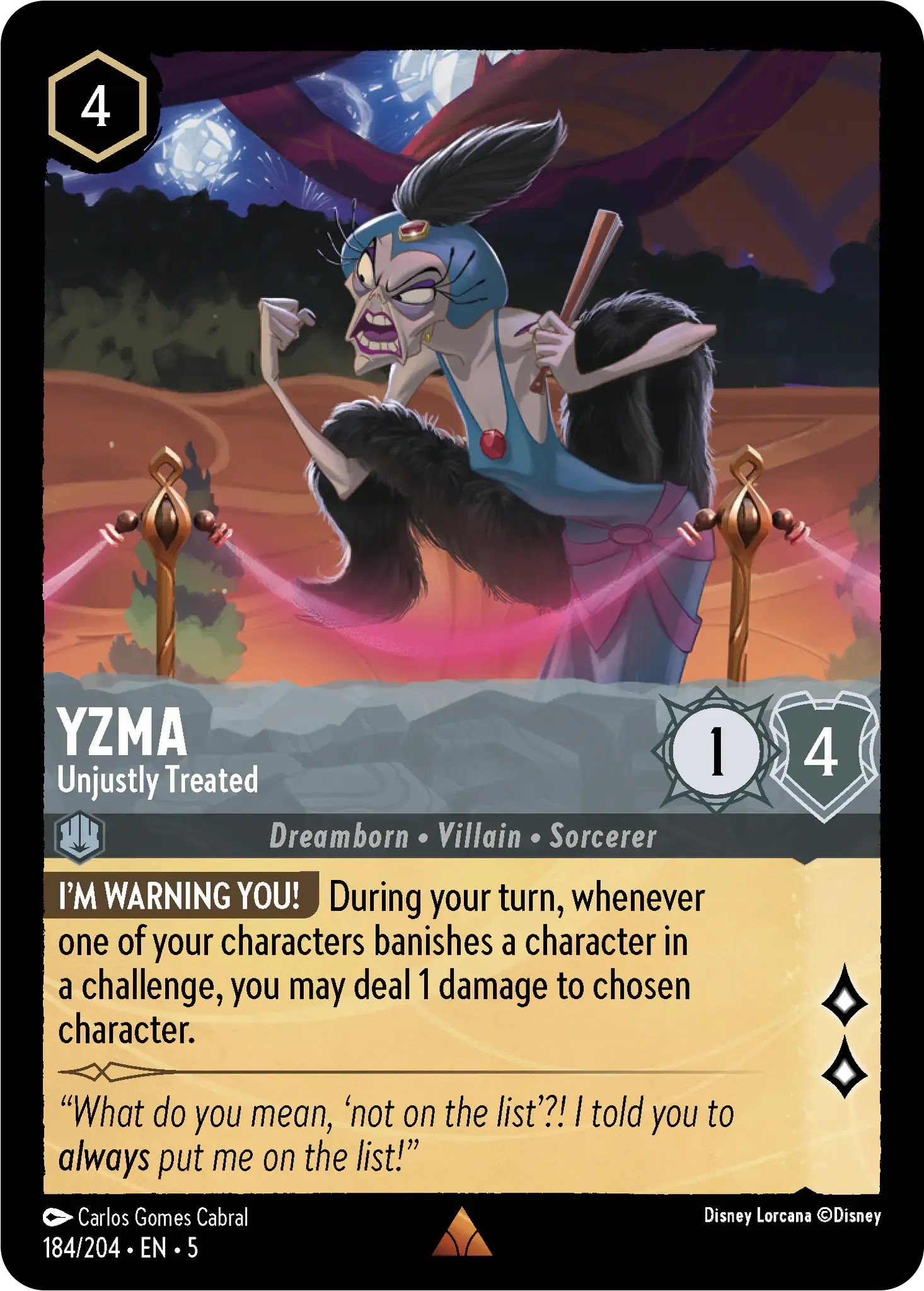Yzma - Unjustly Treated - Image 1