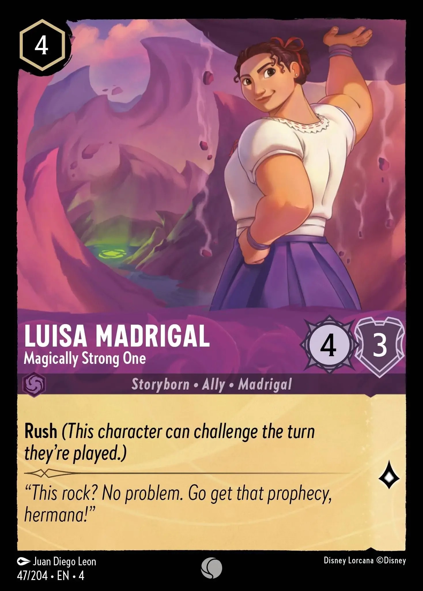 2024 Disney Lorcana Ursula's Return 2024 Disney Lorcana Ursula's Return #47 trading card