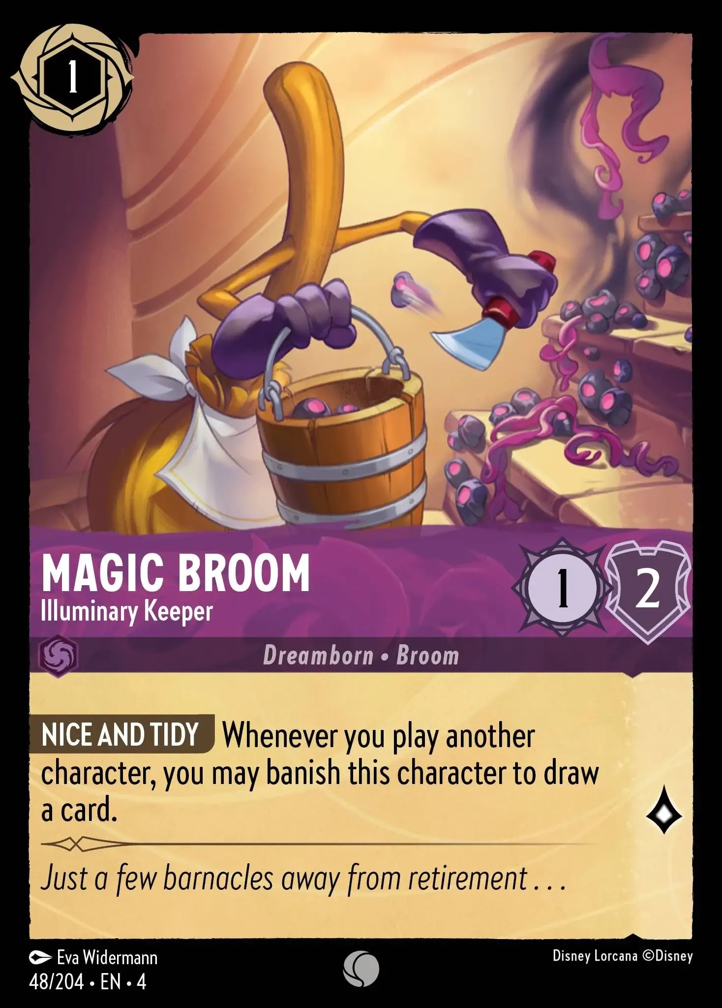 Magic Broom - Illuminary Keeper - Image 1
