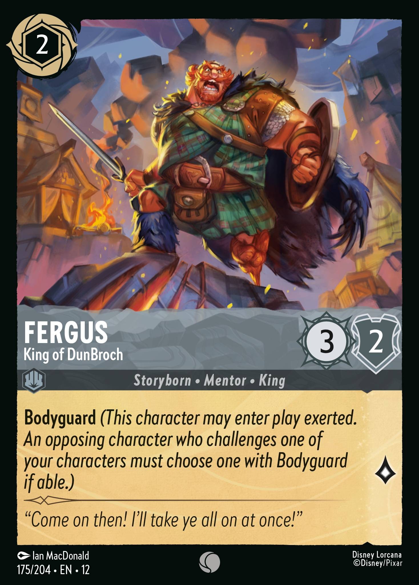 Fergus - King of DunBroch - Image 1