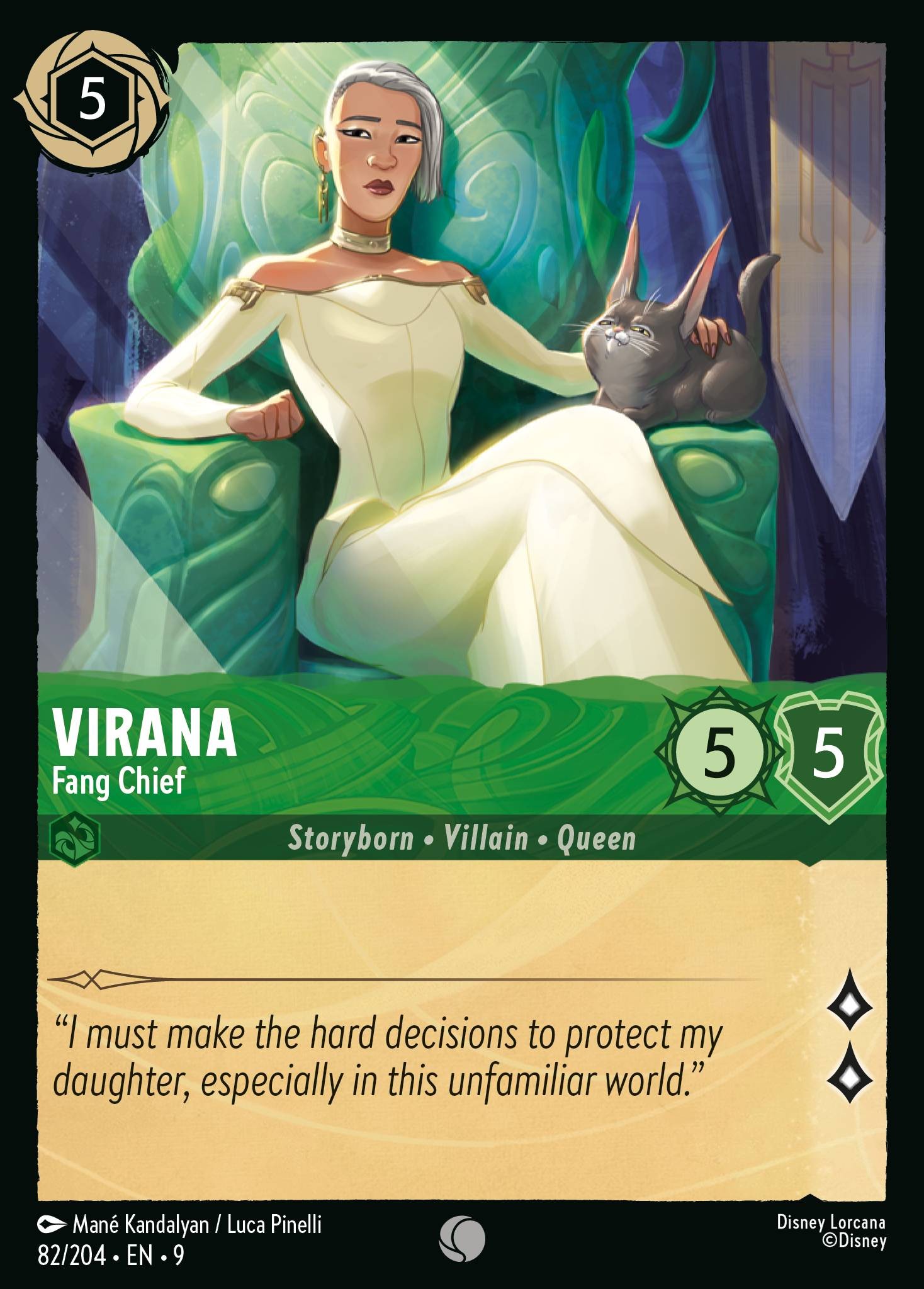 2025 Disney Lorcana Fabled 2025 Disney Lorcana Fabled #82 trading card