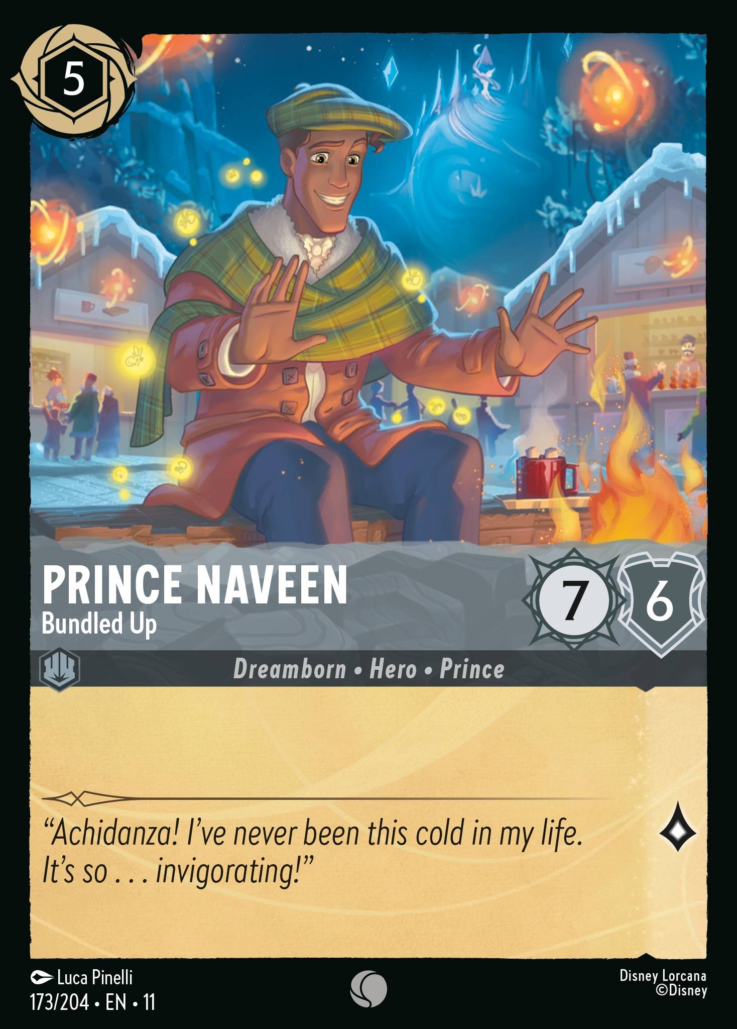 Prince Naveen - Bundled Up - Image 1
