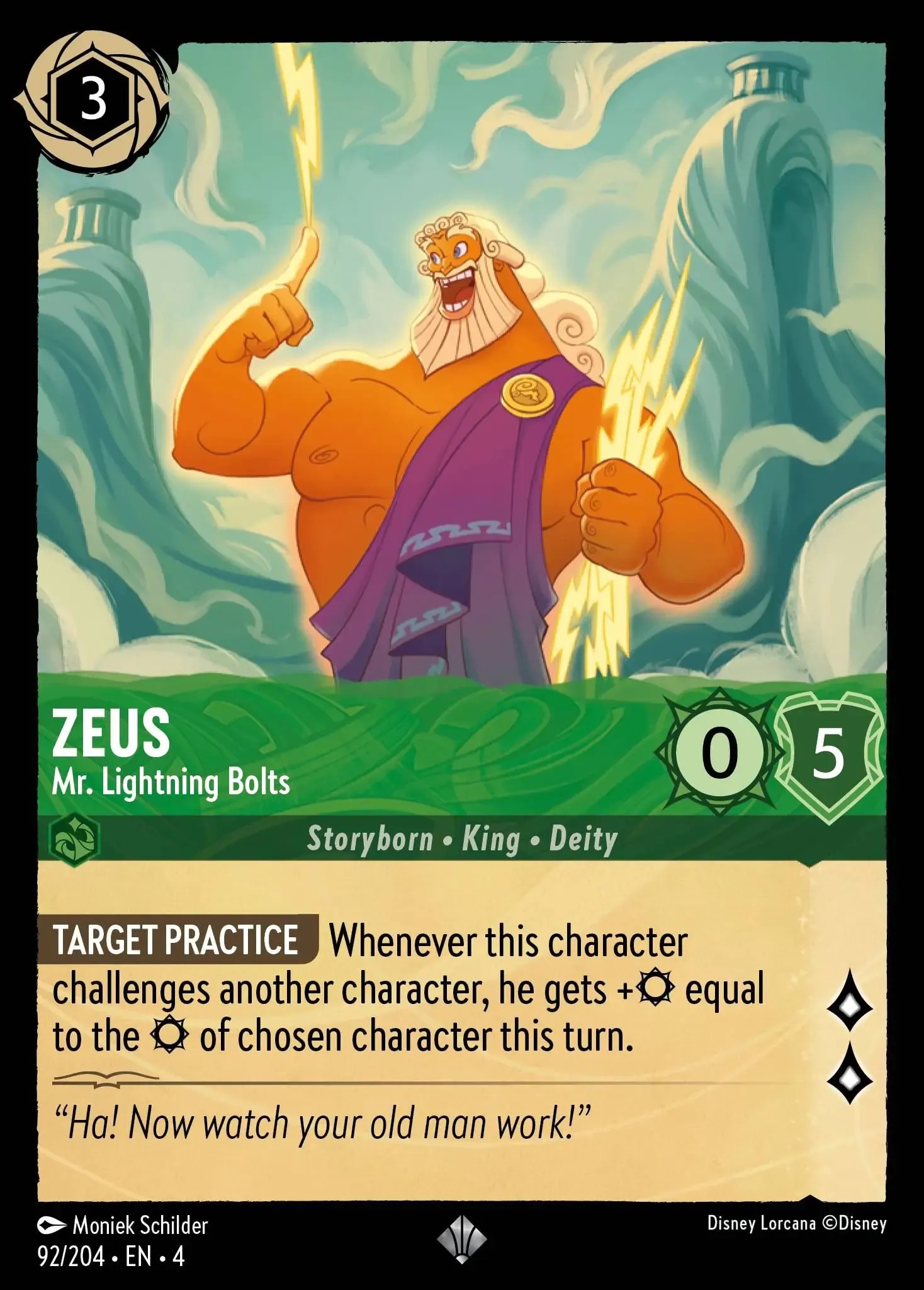 Zeus - Mr. Lightning Bolts - Image 1