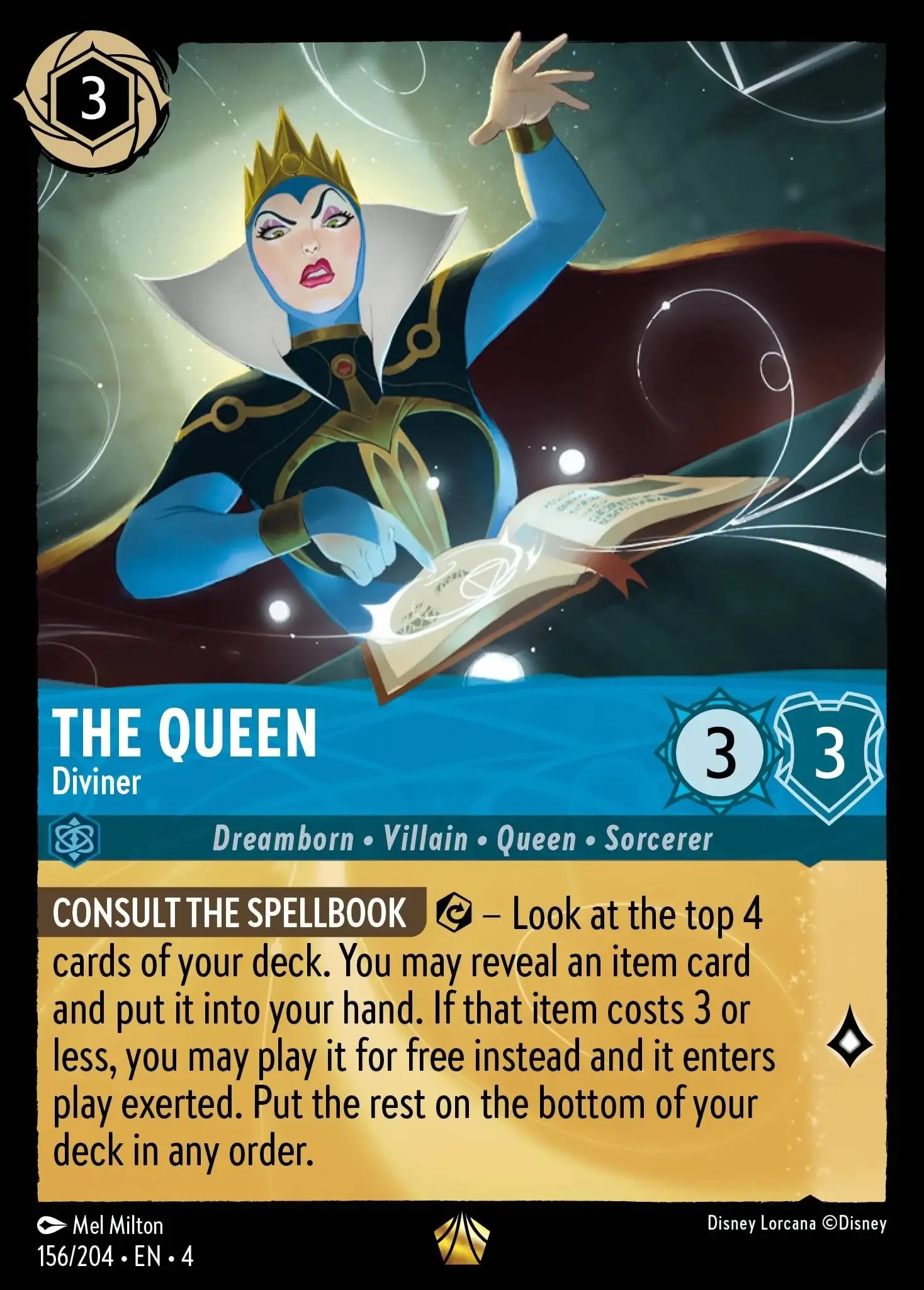 2024 Disney Lorcana Ursula's Return 2024 Disney Lorcana Ursula's Return #156 trading card