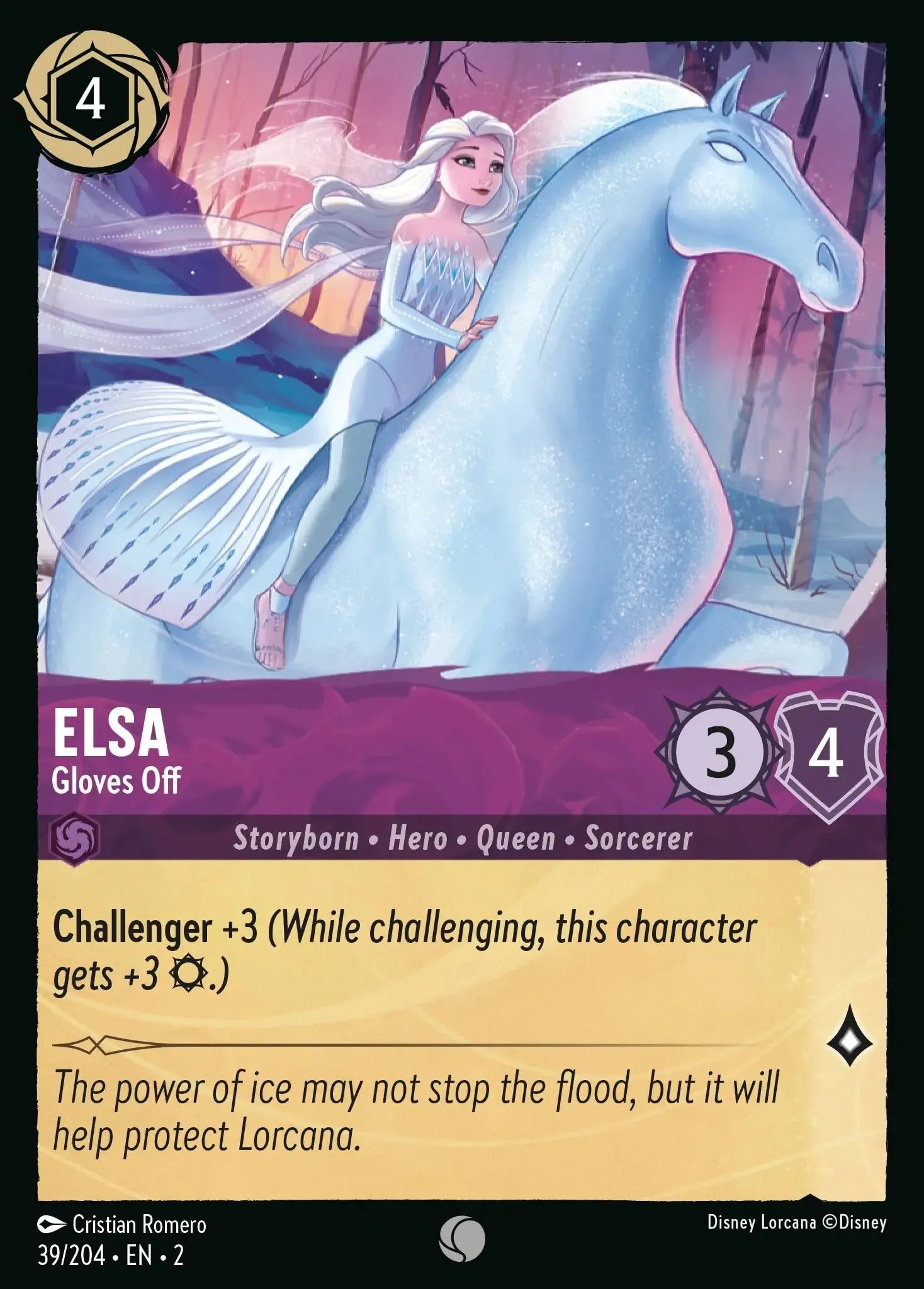 2023 Disney Lorcana Rise of the Floodborn 2023 Disney Lorcana Rise of the Floodborn #39 trading card
