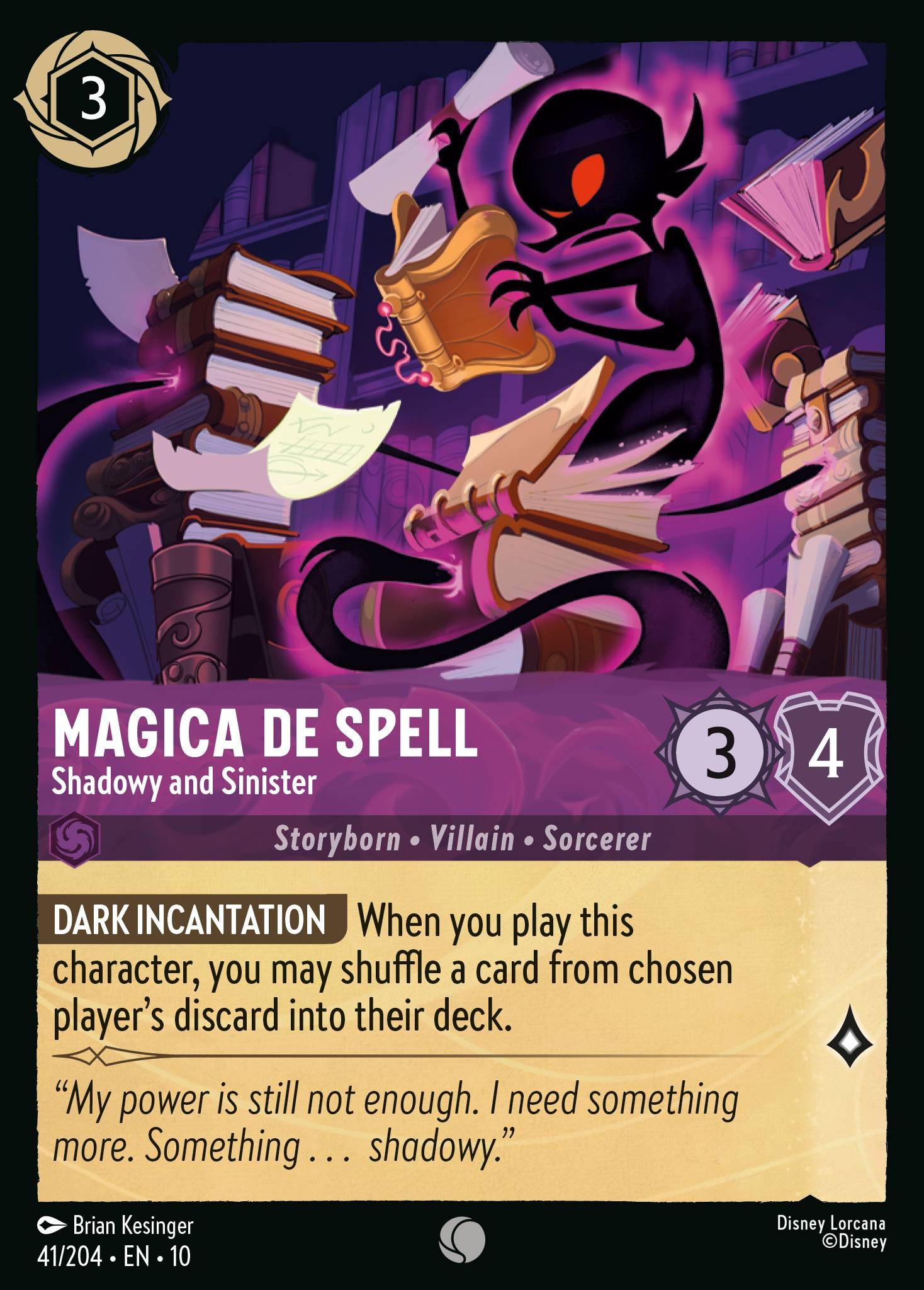Magica De Spell - Shadowy and Sinister - Image 1