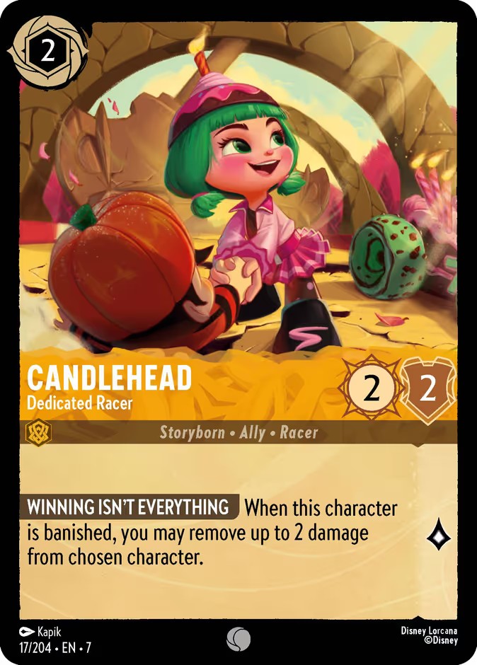 Candlehead - Dedicated Racer (Common · Normal)