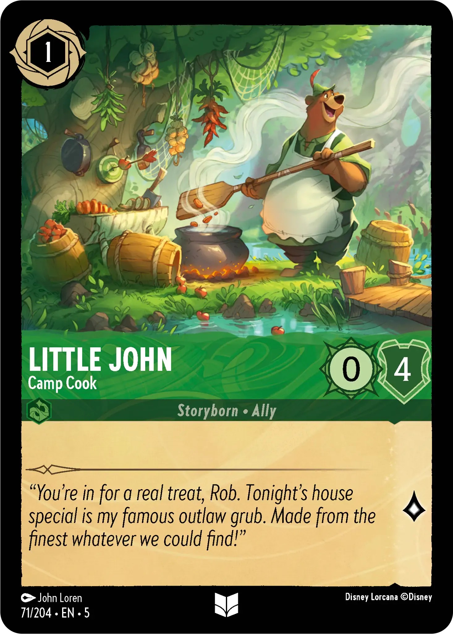Little John - Camp Cook - Image 1
