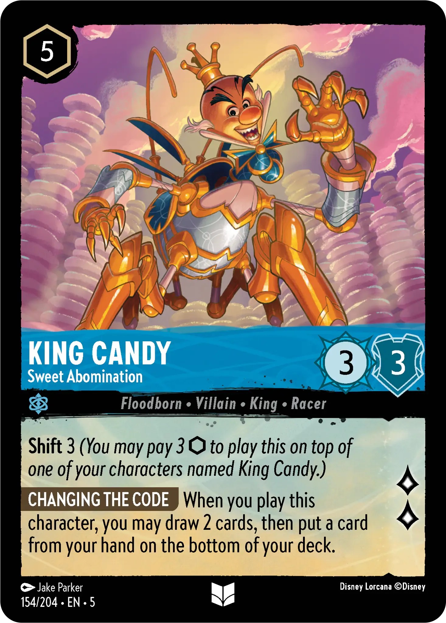 2024 Disney Lorcana Shimmering Skies 2024 Disney Lorcana Shimmering Skies #154 trading card
