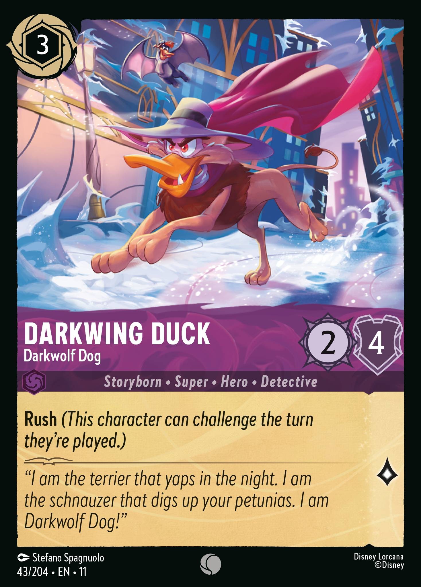 Darkwing Duck - Darkwolf Dog - Image 1