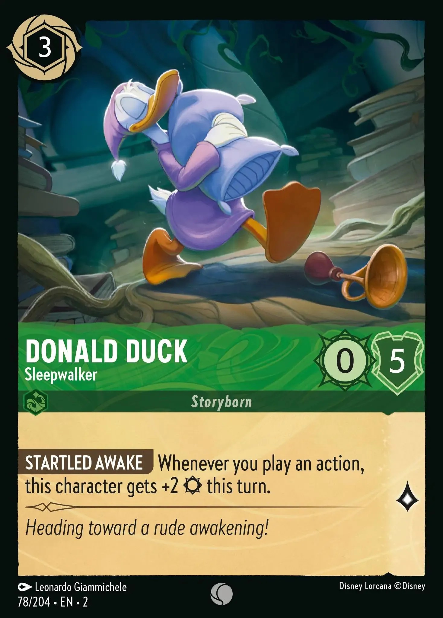 2023 Disney Lorcana Rise of the Floodborn 2023 Disney Lorcana Rise of the Floodborn #78 trading card