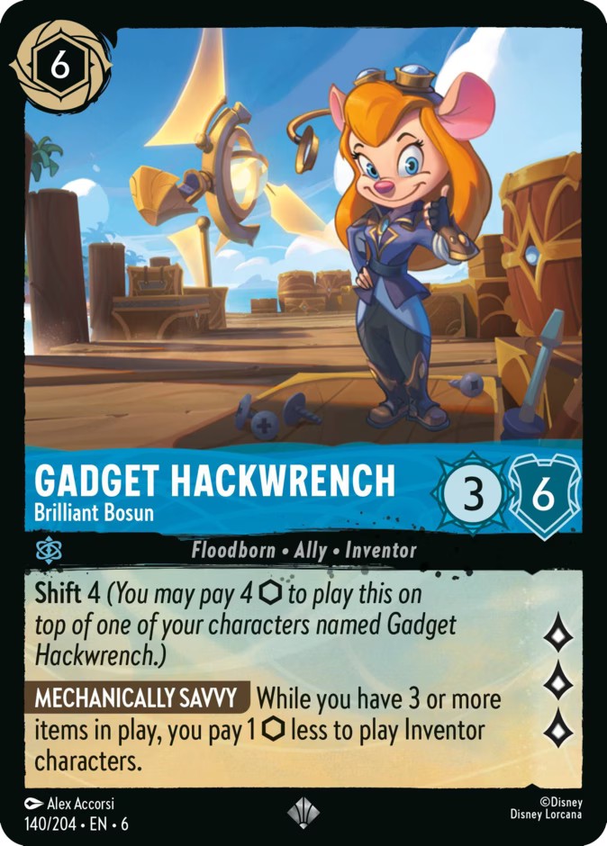 Gadget Hackwrench - Brilliant Bosun - Image 1