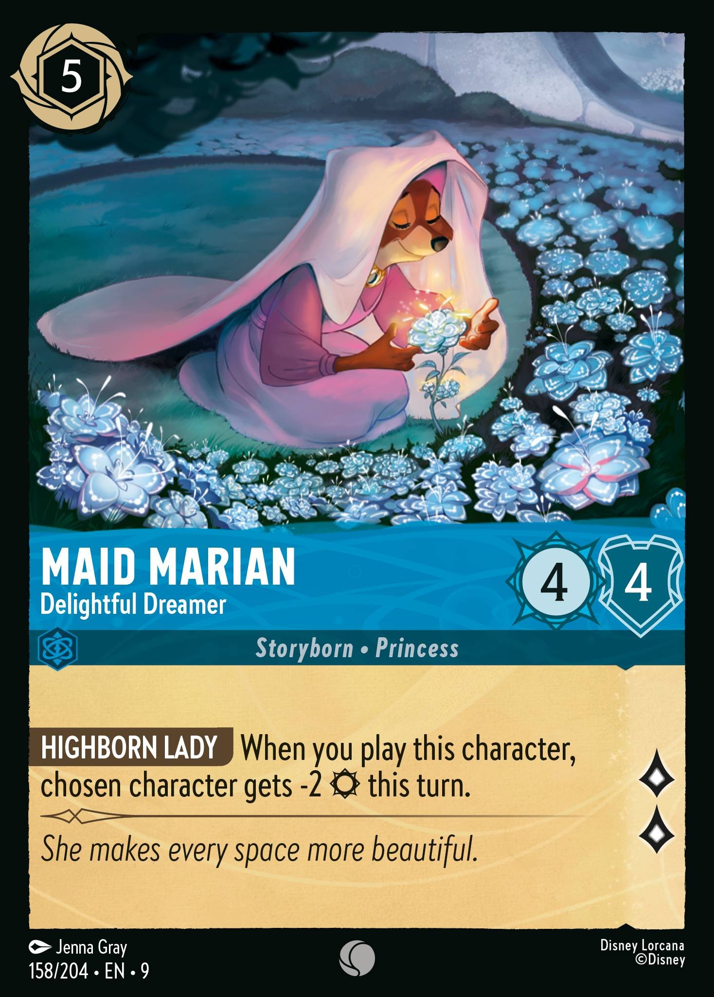 2025 Disney Lorcana Fabled 2025 Disney Lorcana Fabled #158 trading card