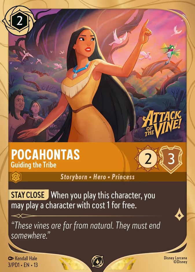 Pocahontas - Guiding the Tribe (Promo · Normal)