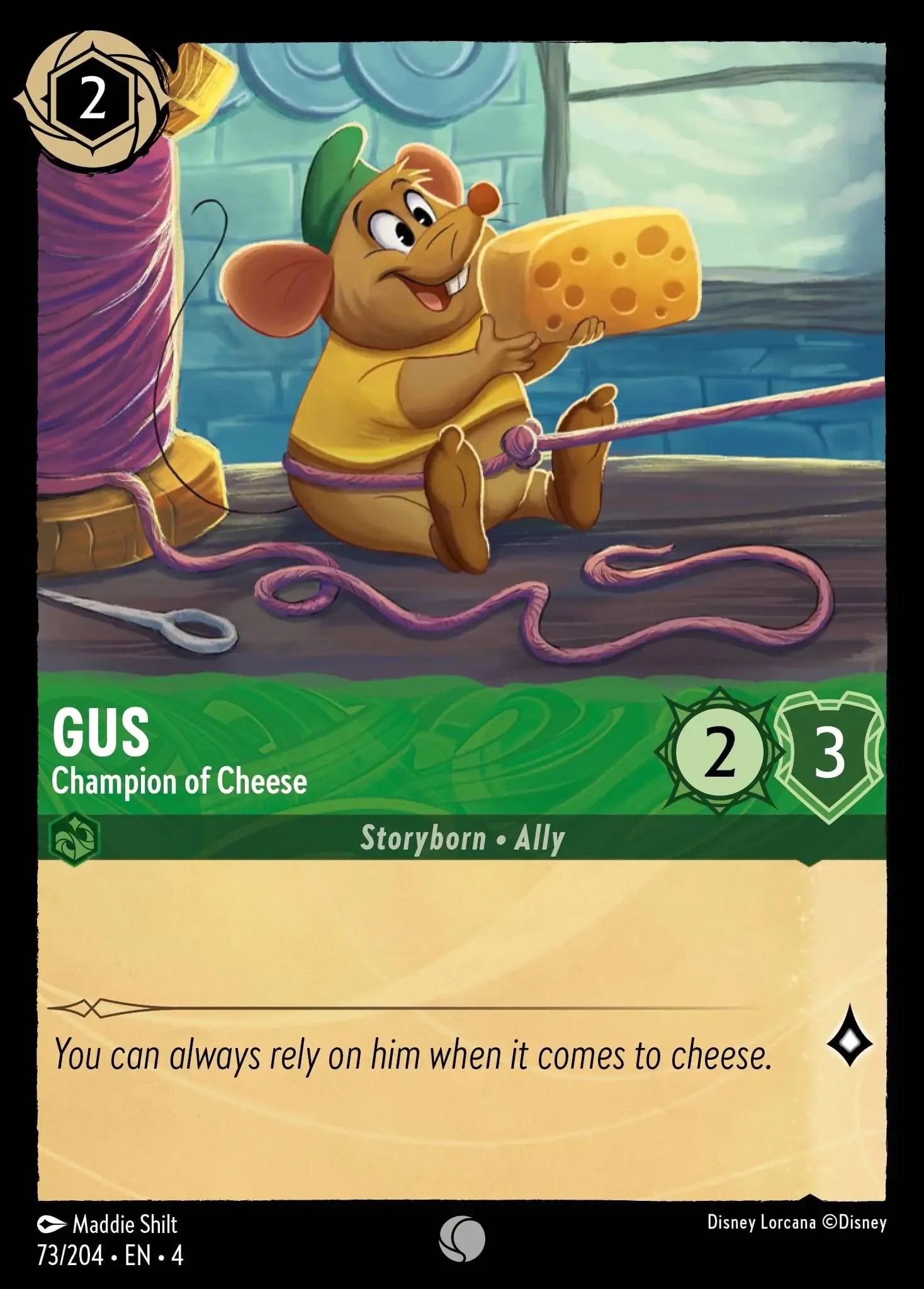 Gus - Champion of Cheese - Image 1