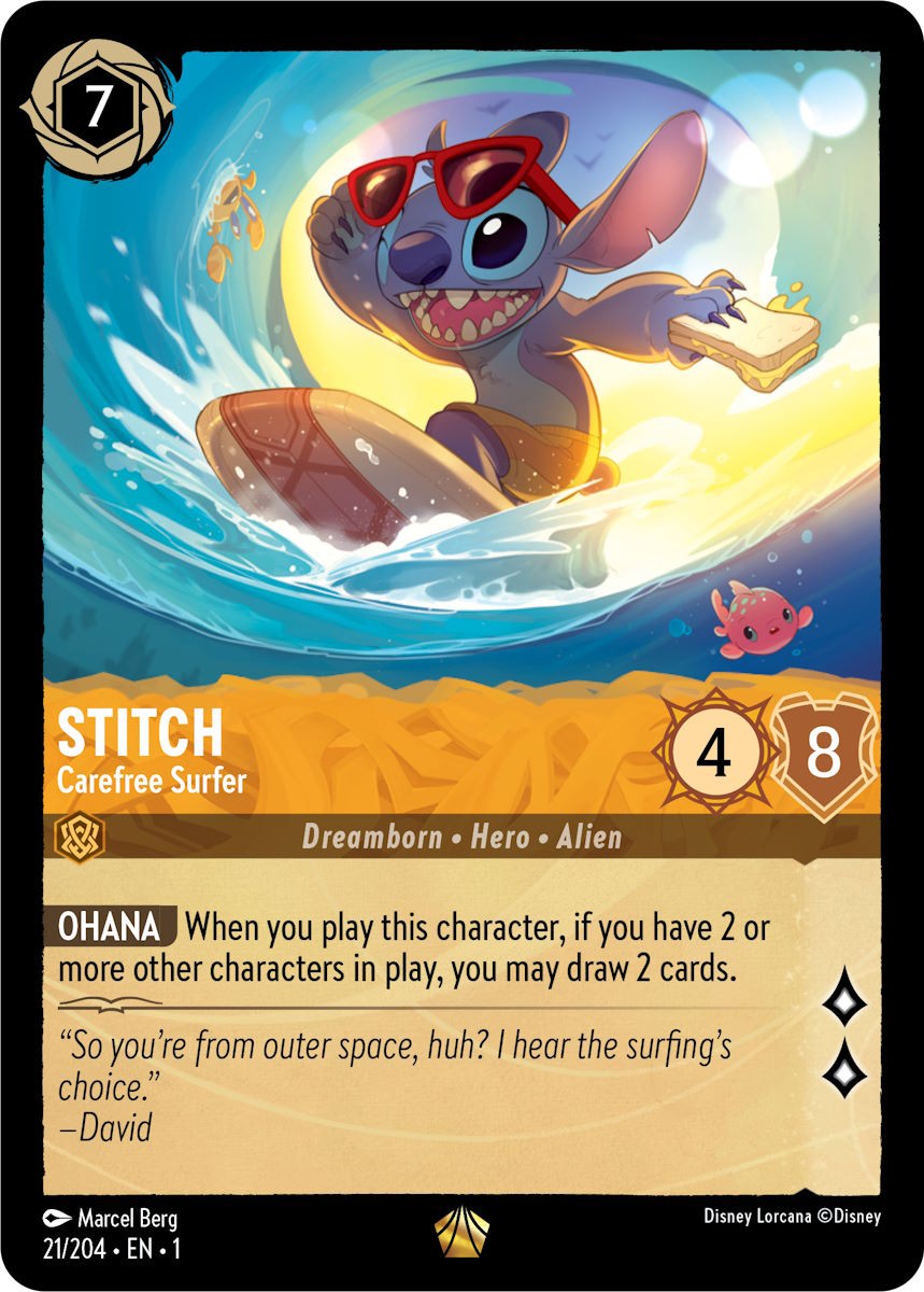 2023 Disney Lorcana The First Chapter 2023 Disney Lorcana The First Chapter #21 trading card