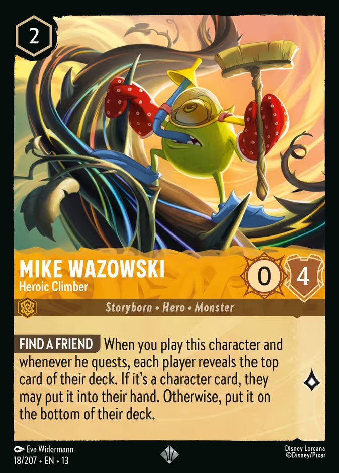 Mike Wazowski - Heroic Climber (Super Rare · Normal)