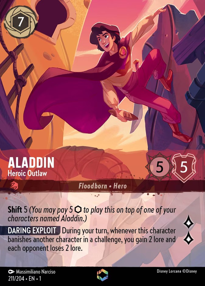 2023 Disney Lorcana The First Chapter 2023 Disney Lorcana The First Chapter #211 trading card