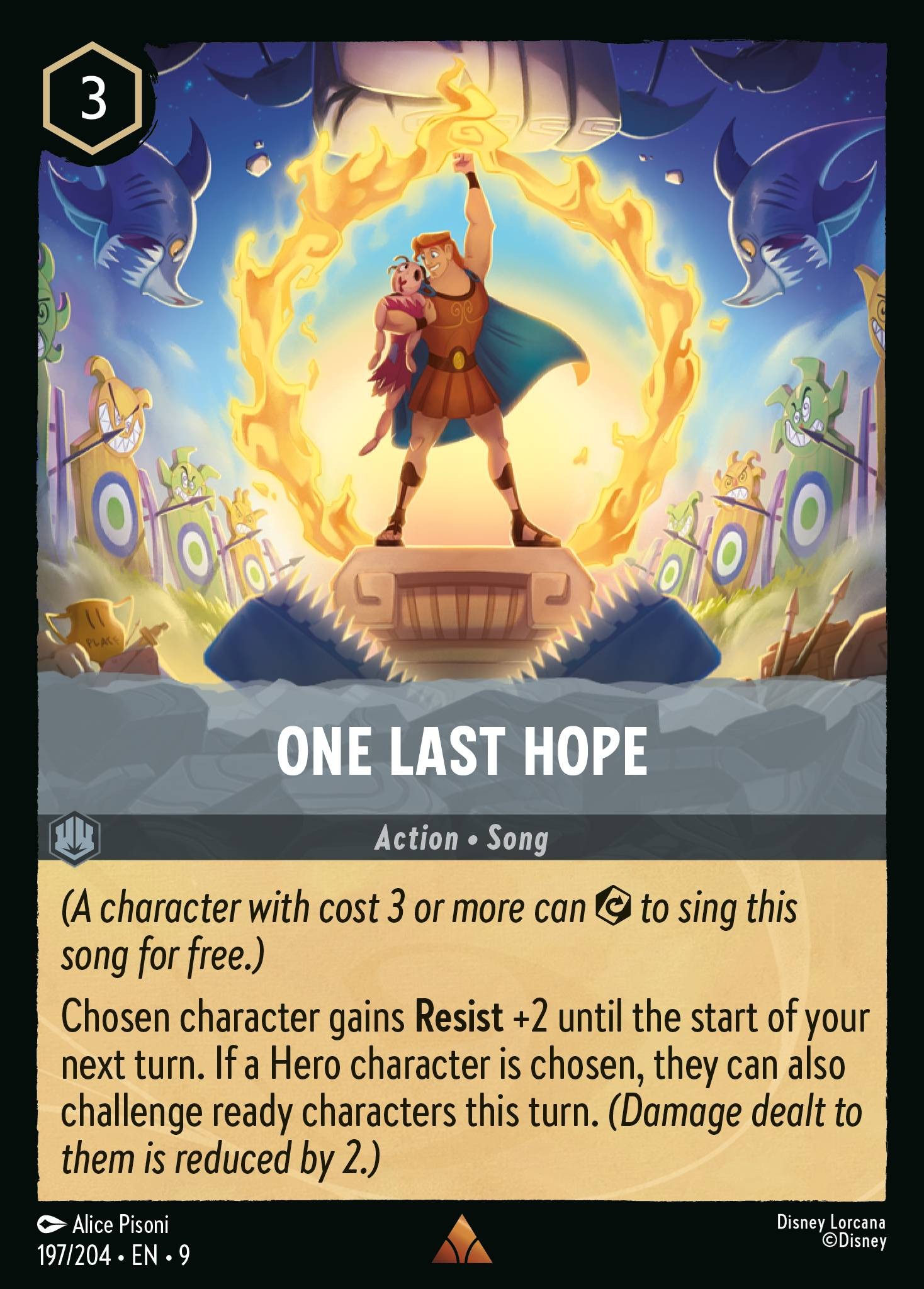 2025 Disney Lorcana Fabled 2025 Disney Lorcana Fabled #197 trading card