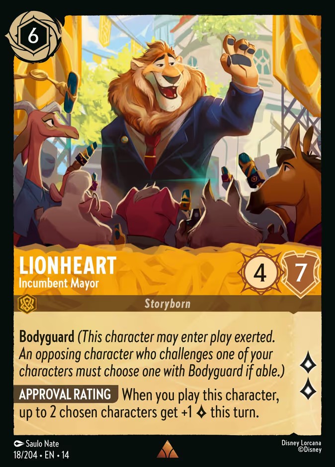 Lionheart - Incumbent Mayor (Rare · Normal)