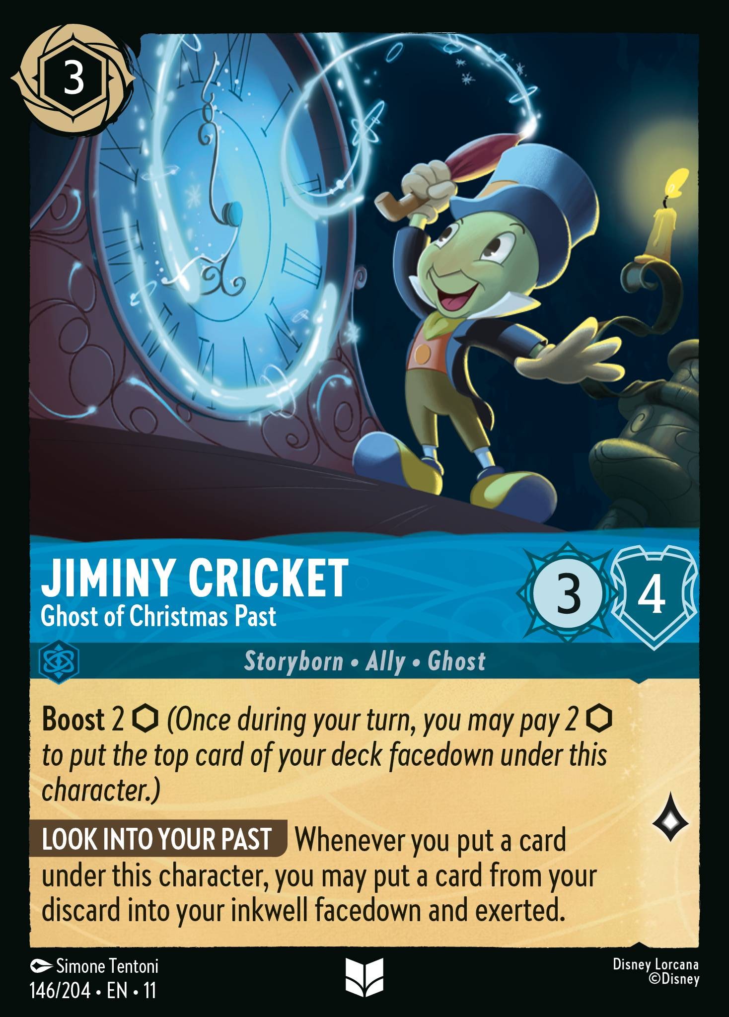Jiminy Cricket - Ghost of Christmas Past - Image 1