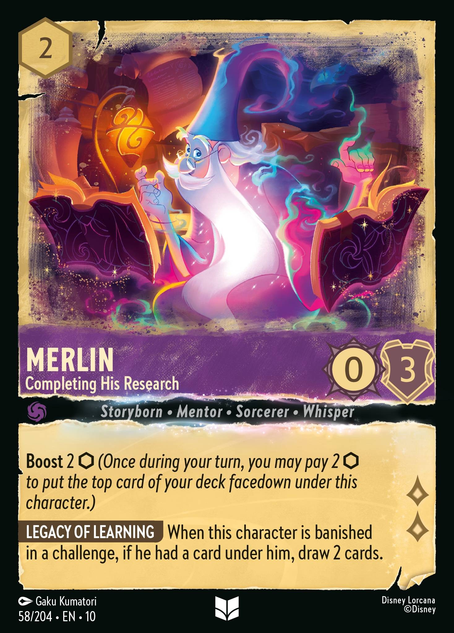 Merlin - Completing His Research - Image 1